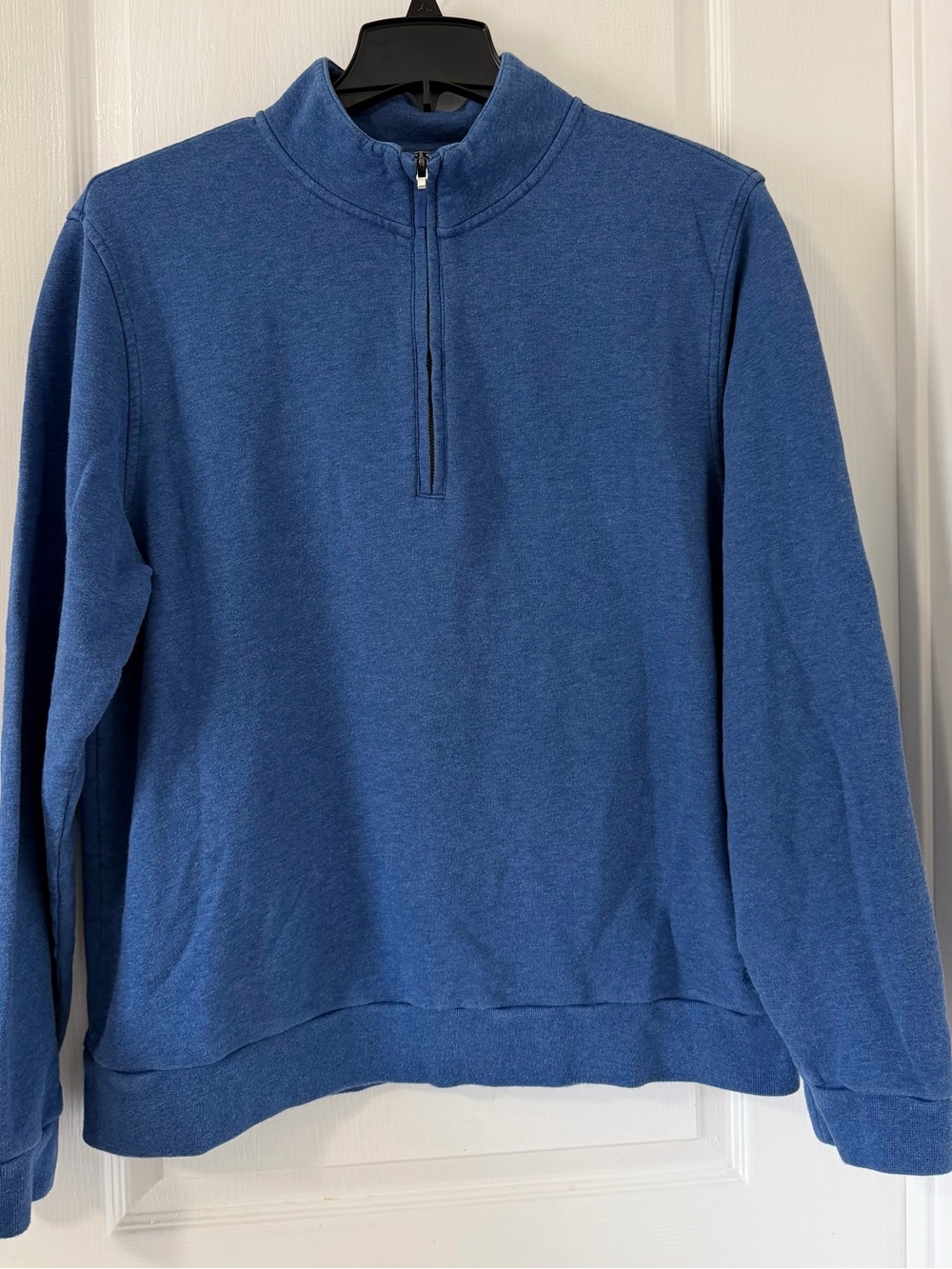Brooks Brothers Blue Half-Zip Men's Sweater